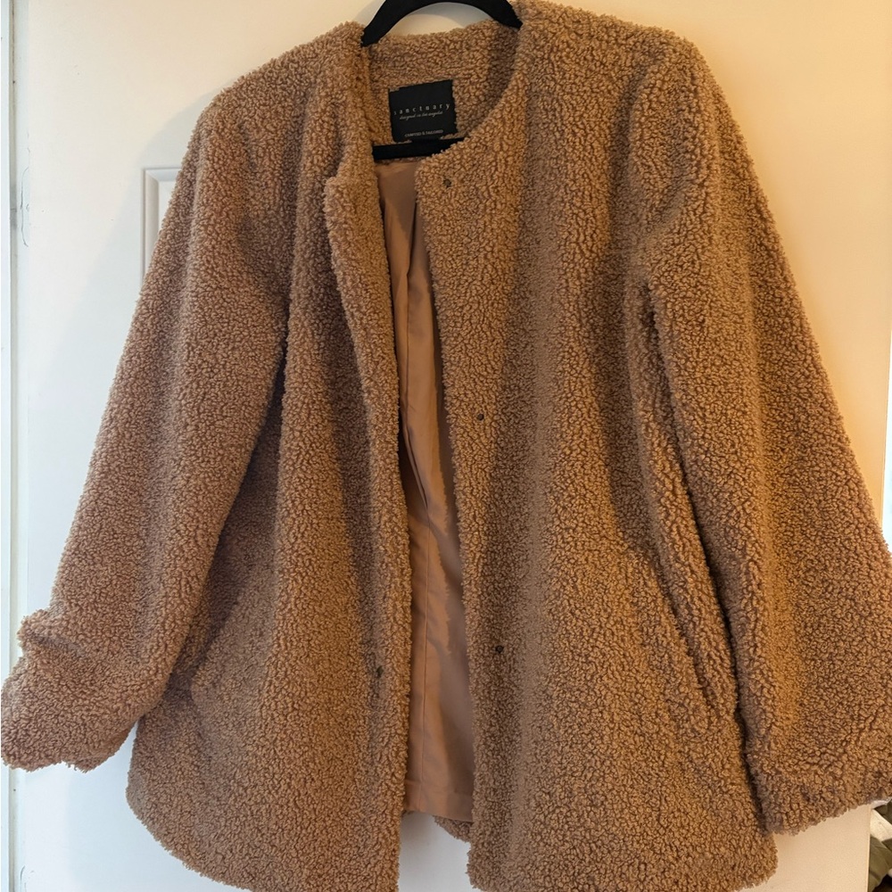 Santuary Teddy Sherpa Jacket - Camel